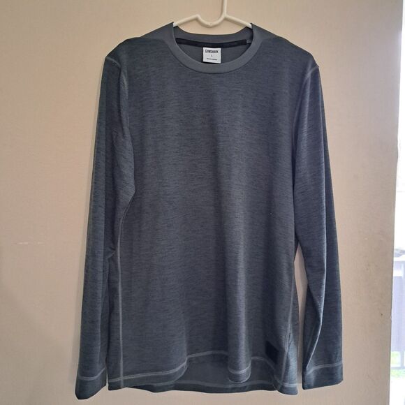 Gymshark Other - Gymshark Long Sleeve Athletic Shirt Men's L Gray Performance Workout Gym